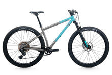 將圖片載入圖庫檢視器 Quickslack Titanium Hardtail Mountain Demo Bike Cerakote (Aztec Teal/Sandblast)