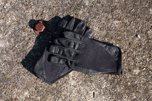 Club Racer Leather Long Finger Gloves