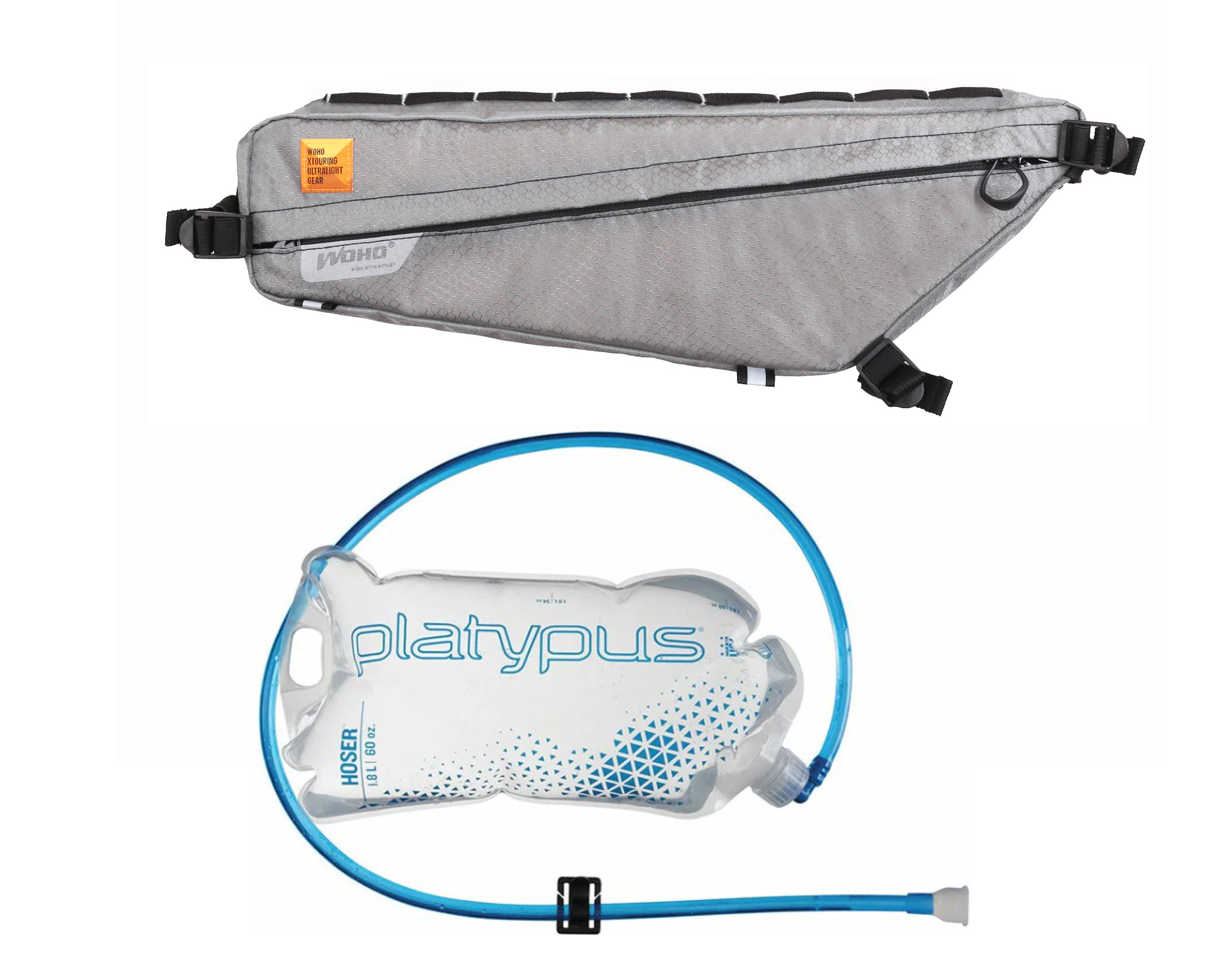 Sac de cadre XTOURING + ensemble d'hydratation avec réservoir PLATYPUS HOSER™