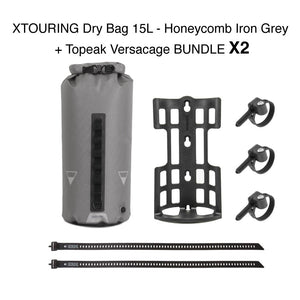 [VENTE BUNDLE] Sac XTOURING DRY 7L Iron Grey + pack exclusif DOM Gorilla Cage 